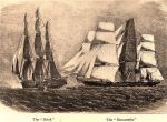 HMS Brisk Intercepting the Manuel, a Slave Ship