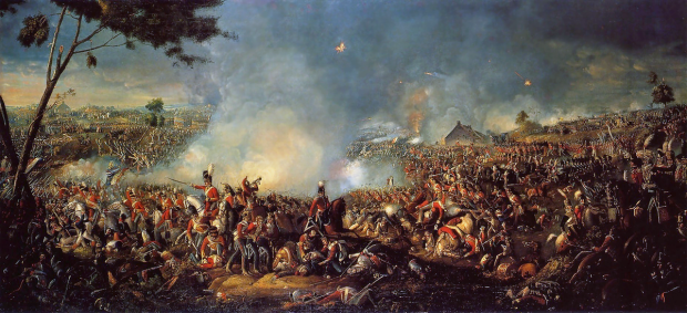 Battle of Waterloo 1815 by William Sadler II 